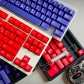 GMK Crimson Cadet 104+39 Full PBT Dye-subbed Keycaps Set for Cherry MX Mechanical Gaming Keyboard